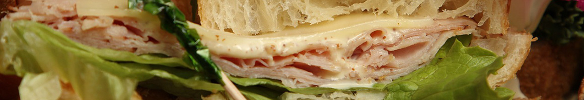 Eating Sandwich at Ba Le French Sandwich Shop restaurant in San Diego, CA.